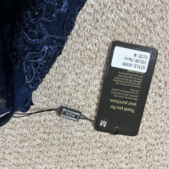 Navy Special Occasion/Prom Dress - Picture 5 of 5